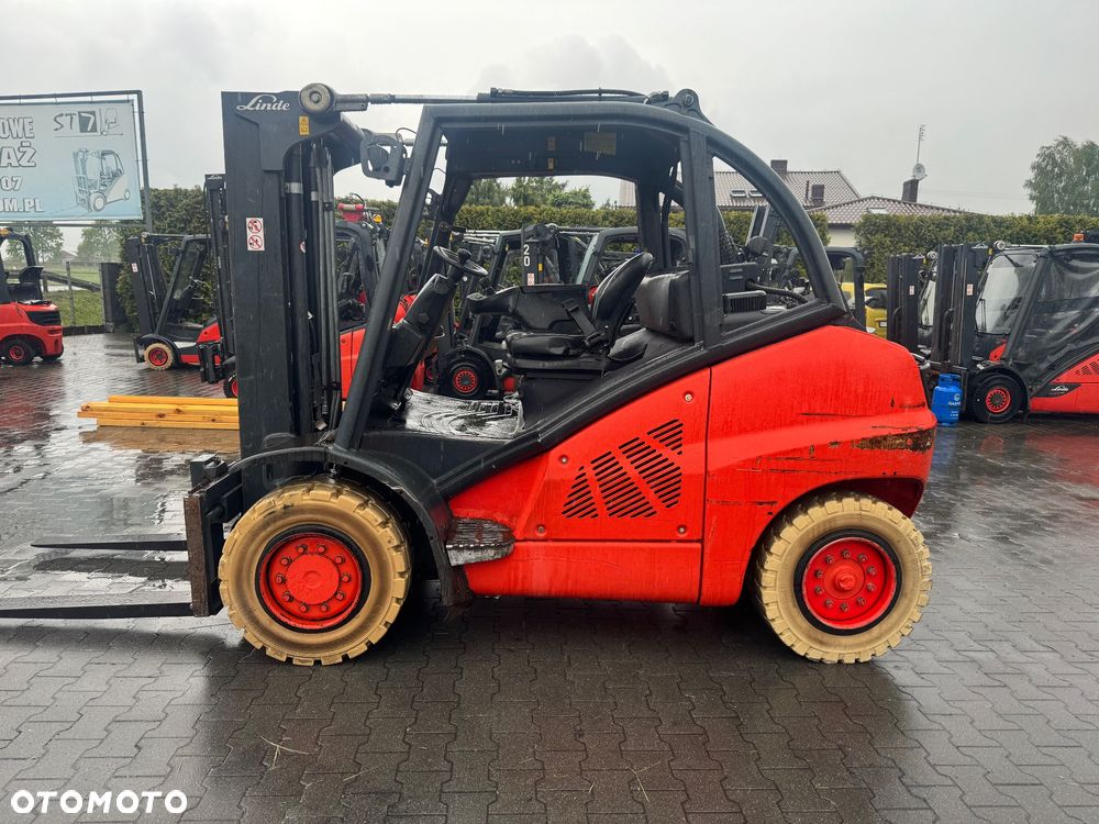 Linde Linde H50D triplex przesuw Kontenerowy diesel  h45 h40 - 2