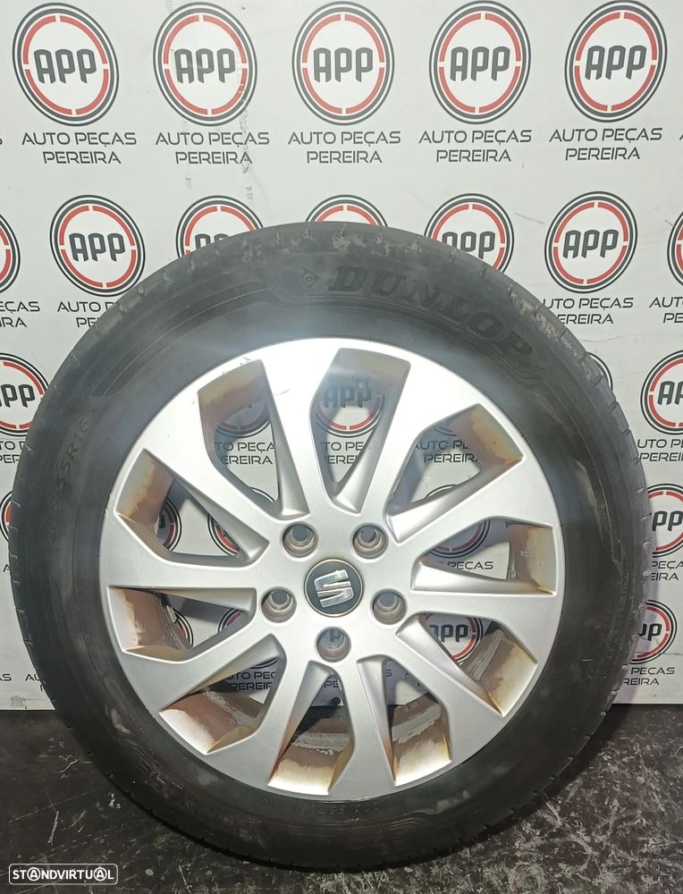 Jantes 16 Seat Leon 5 F, com pneus a 50%. - 1