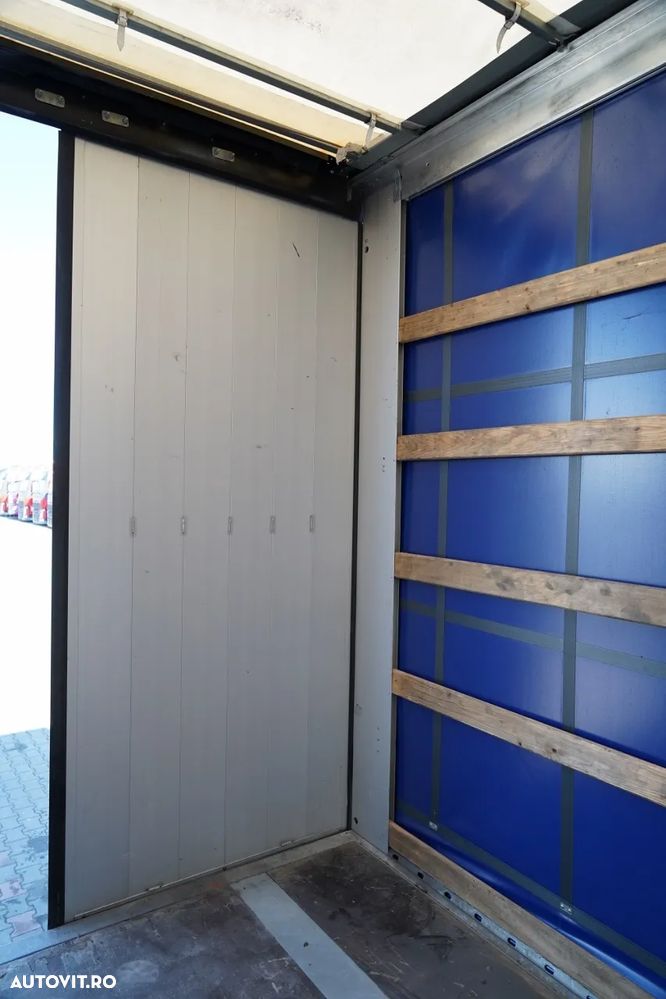 Scania S 450 / COMBINAȚIE TANDEM / CORTINĂ / 120 M3 / DRIVE-THROUGH / ACOPERIȘ RIDICABIL / PUNȚĂ RIDICABILĂ / - 15