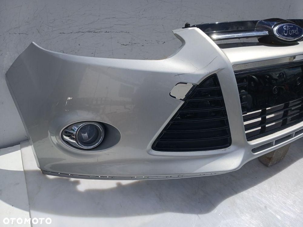 ZDERZAK PRZÓD PRZEDNI SREBRNY FORD FOCUS III MK3 10-14r. KOD LAKIERU OB - 3