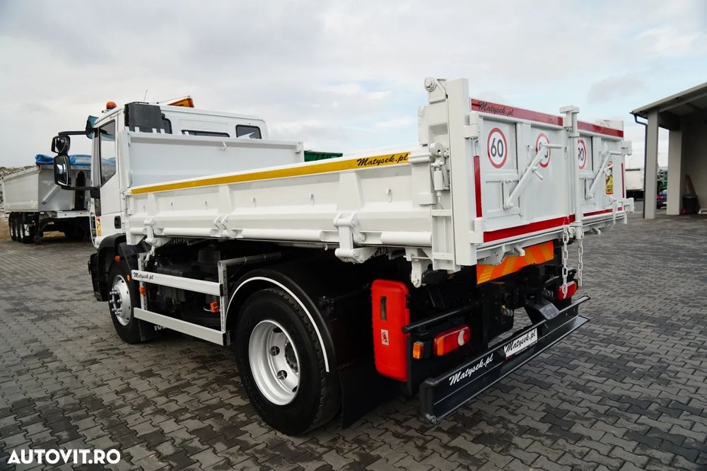 Iveco EUROCARGO 160 E22 / BASCĂLĂTOR 3 DIRECȚII / HIDRODOXIE LATERALĂ / BORDMATIC / EURO 5 EEV - 14