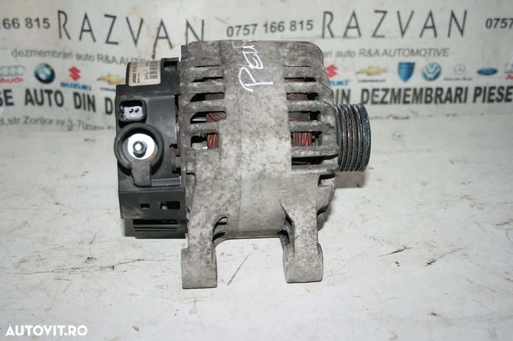 Alternator Peugeot 307 1.6 Benzina Cod Motor NFU Cu Garantie - 4