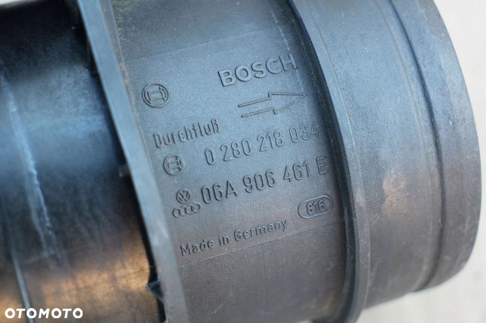 Przepływomierz powietrza AUDI TT 8N 1.8t Turbo 225 KM 06A906461E 0280218034 - 4