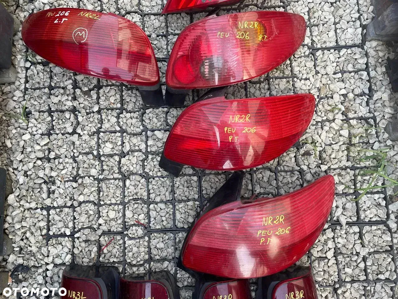 LAMPY TYŁ LEWE PRAWE PEUGEOT - 3