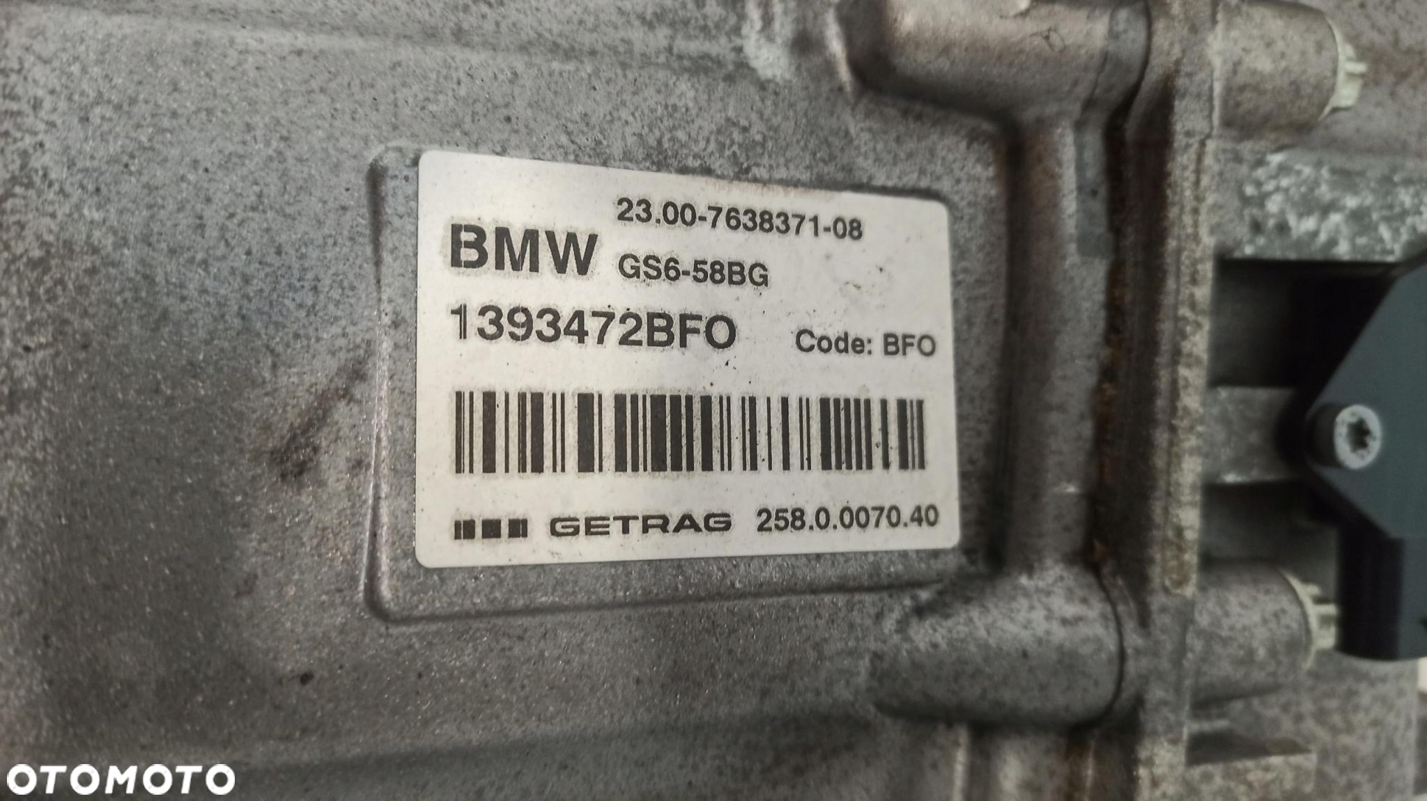 SKRZYNIA BIEGÓW MINI F55 F56 GS6-58BG 7638371 - 5