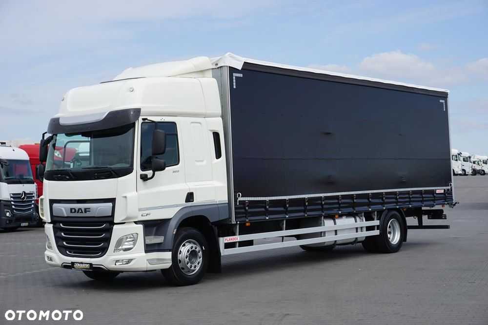 DAF / CF / 320 / ACC / E 6 / FIRANKA / 22 PALETY / DŁ. 9 M / ŁAD. 8 960 KG - 1
