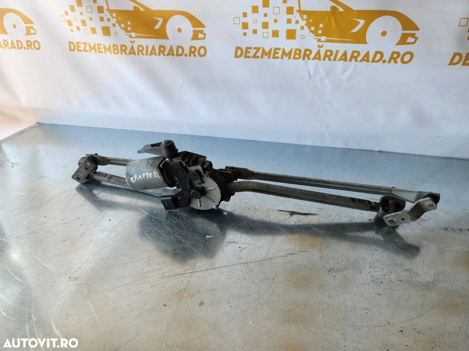 Ansamblu Motoras Stergatoare Stergator Vw Crafter An 2006-2007-2008-2009-2010-2011-2012-2013-2014-2 - 3