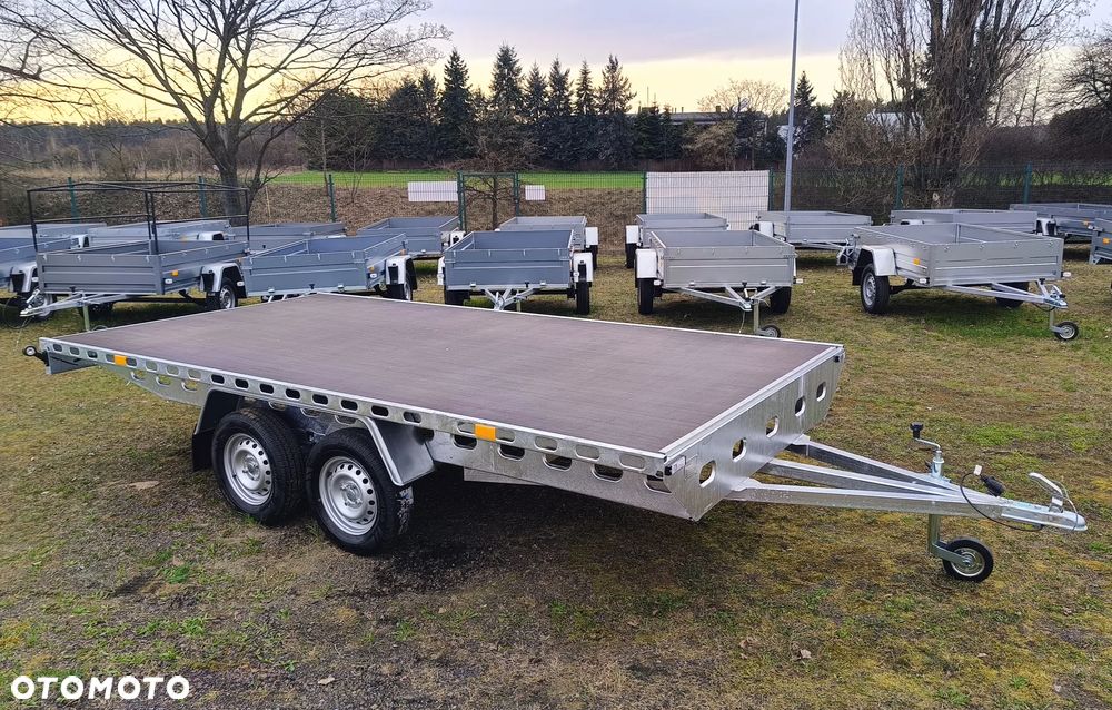 Rydwan przyczepa dwuosiowa, przyczepka 2 dwie osie, - 3