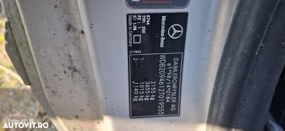 Dezmembrez Mercedes Benz CLK240 W209 C209 - 4