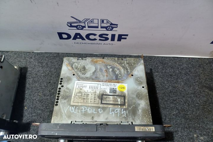 Radio cd 5M0035186J Volkswagen VW Polo 5 6R [2009 - 2015] Hatchback 3 - 2