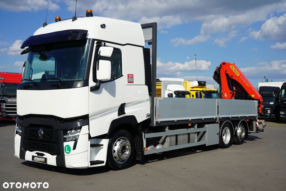 Renault / T 480 / 6 X 2 / SKRZYNIOWY + HDS / PALFINGER PK 24.001 / PILOT / OŚ SKRĘTNA - 30