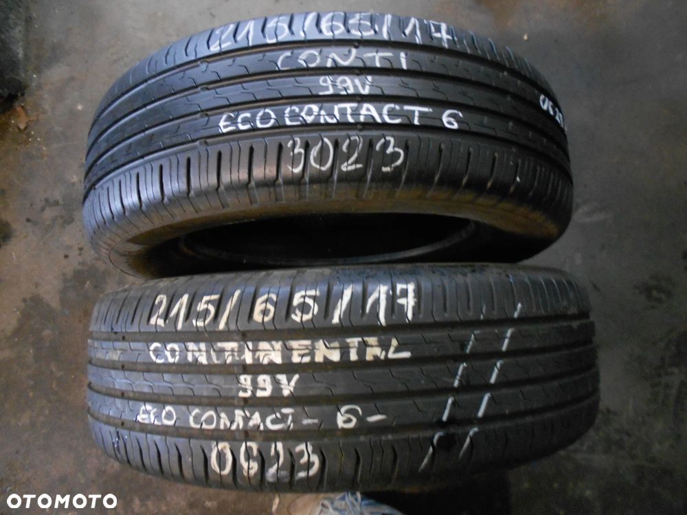 OPONY 215/65R17 CONTINENTAL ECO CONTACT 6 DOT 3023 7MM - 1