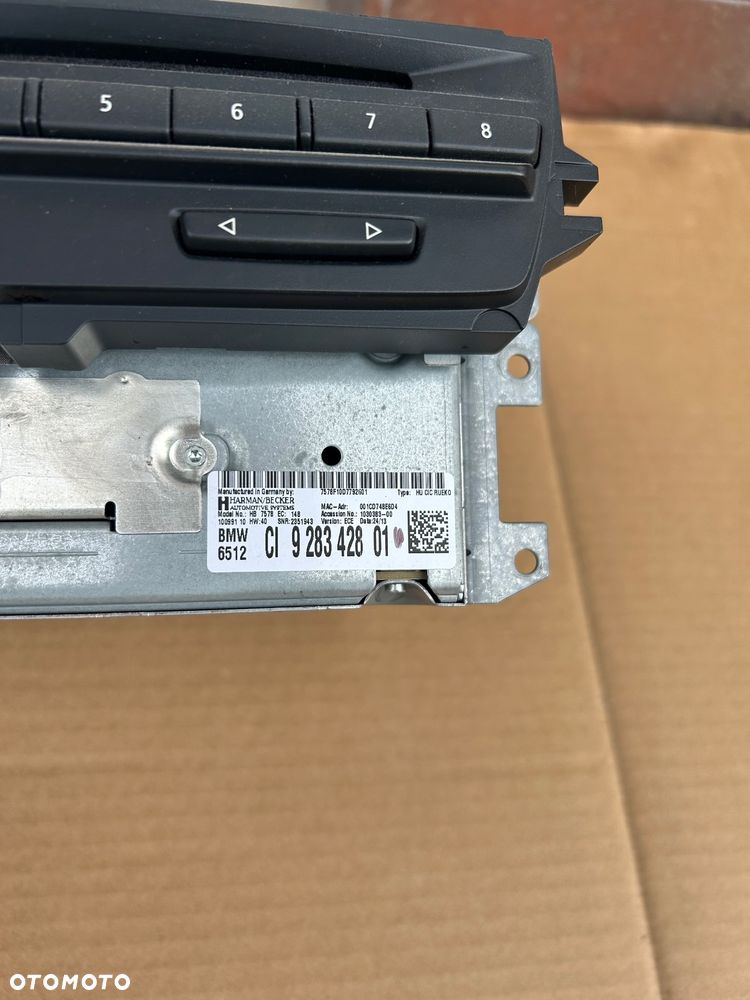 Bmw X1 E84 lift  radio 9283428 - 2