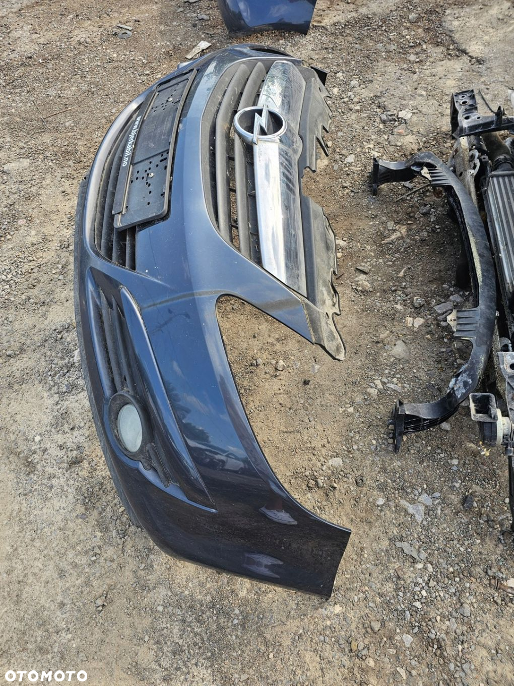 BŁOTNIK MASKA ZDERZAK PAS PRZEDNI CHŁODNICA WODY OPEL CORSA D 07 1.3CDTI - 4