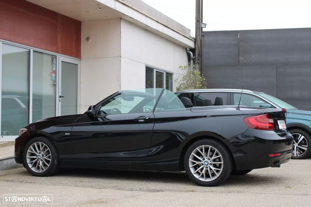 BMW 218 d Cabrio Line Sport - 9