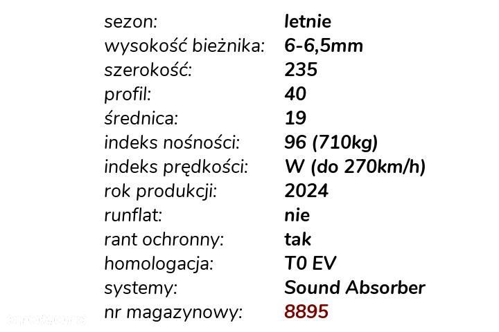 Hankook iON evo K127 235/40 R19 - 3