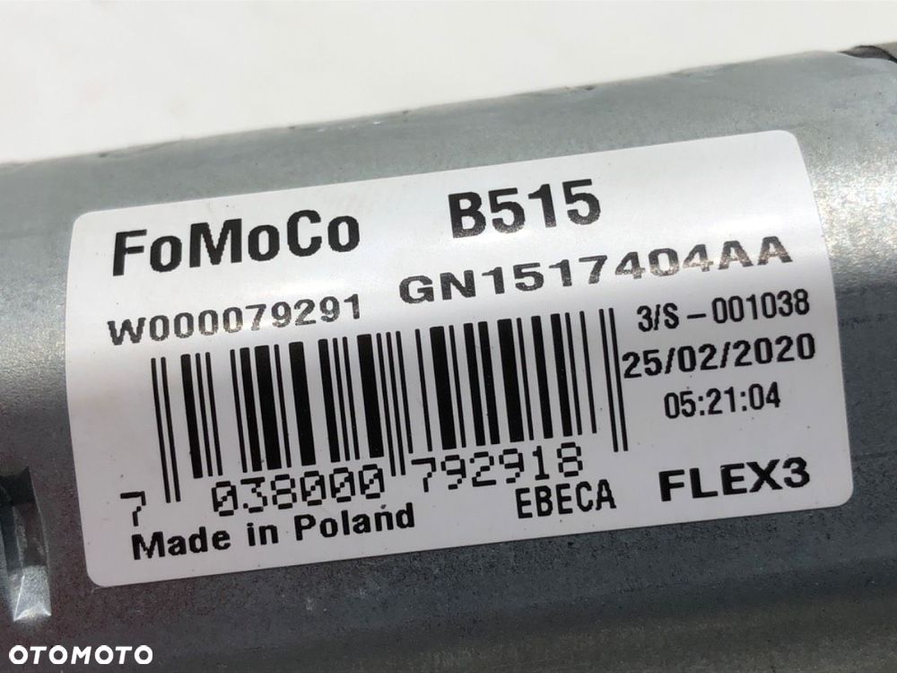 SILNIK WYCIERACZEK TYŁ - 118.00 PLN - FORD ECOSPORT 2011 - 2022 1.0 EcoBoost 92 kW [125 KM] benzyna - 4