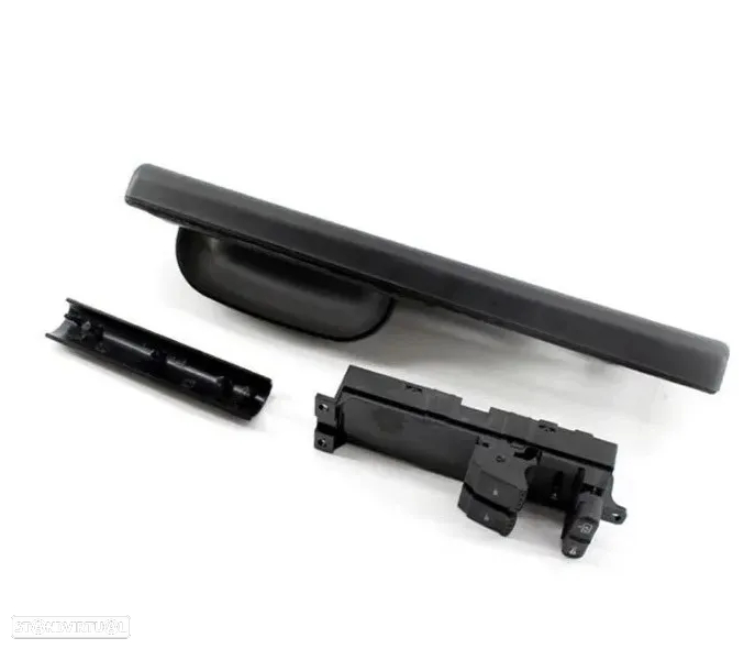 Conjunto puxador condutor + comutador vidros Volkswagen Passat B5 B5.5 - Vidros traseiros manuais - 2