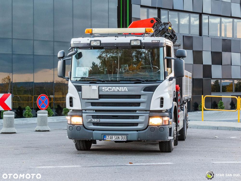 Scania P320 6x2 PALFINGER PK 20002 HDS Żuraw Wywrotka - 11