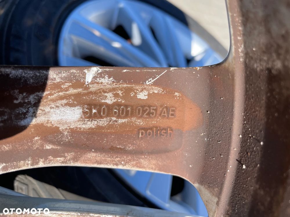 ALUFELGI KOŁA 16'' felgi aluminiowe 6,5X16 ET50 5X112 VW GOLF VI TOURAN oryginał - 7