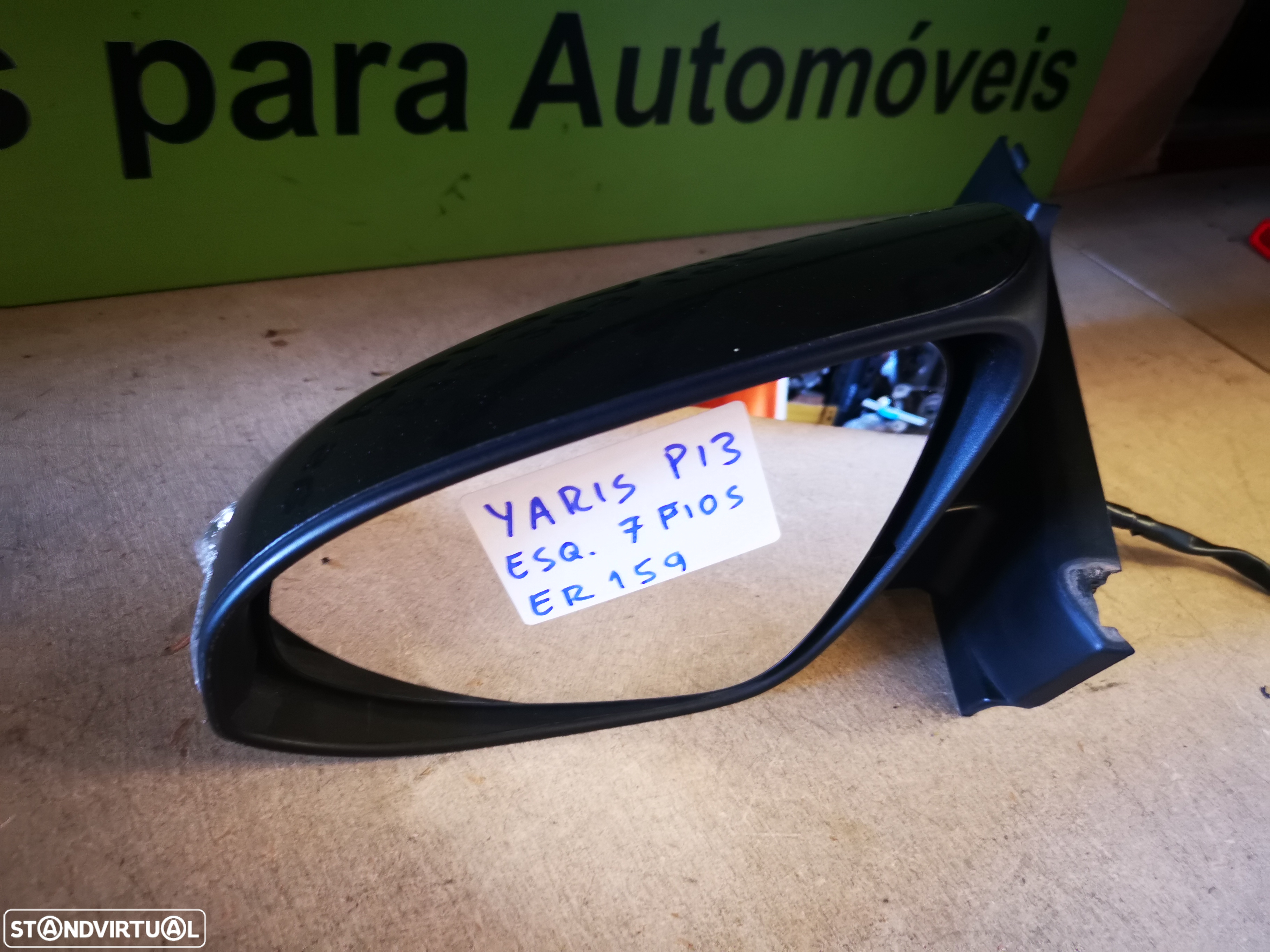 TOYOTA YARIS P13 RETROVISOR ESQUERDO - ER159 - 7