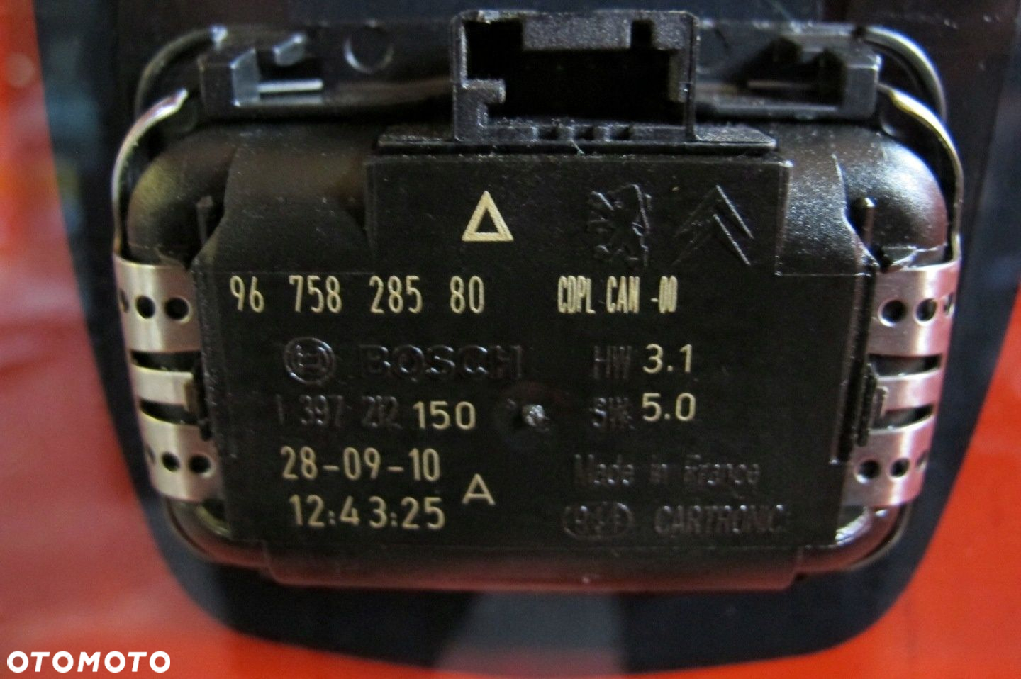 CITROEN C4 PICASSO 1 I UA SZYBA CZOŁOWA PRZÓD PRZEDNIA SENSOR 2015 ROK - 8