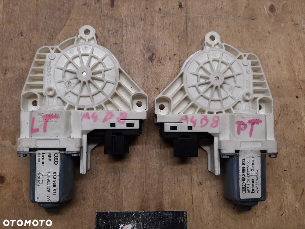Silniczek Sterownik 8K0959801 A 8K0959802 A 8K0959811 A 8K0959812 A Moduł Szyby Mechanizm Podnoszenia Przod Tyl Audi A4 B8 A5 Sedan Kombi - 13
