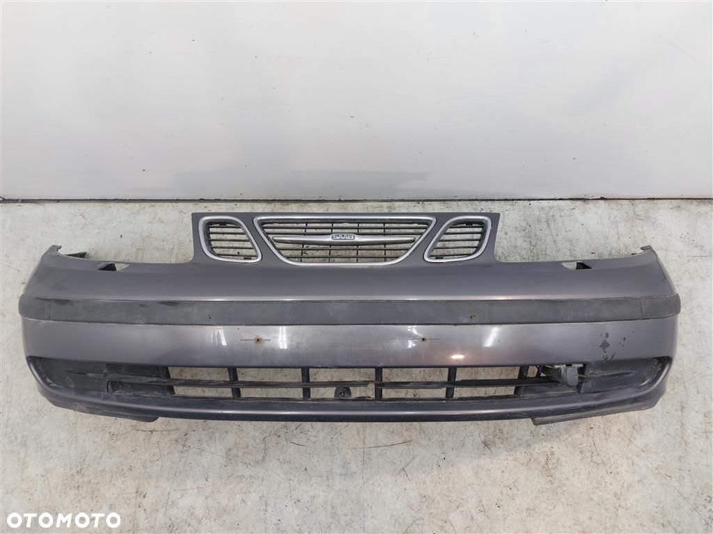 Zderzak przód KRATKA GRILL przedni Saab 95 I 1997-2005R SZARY - 1