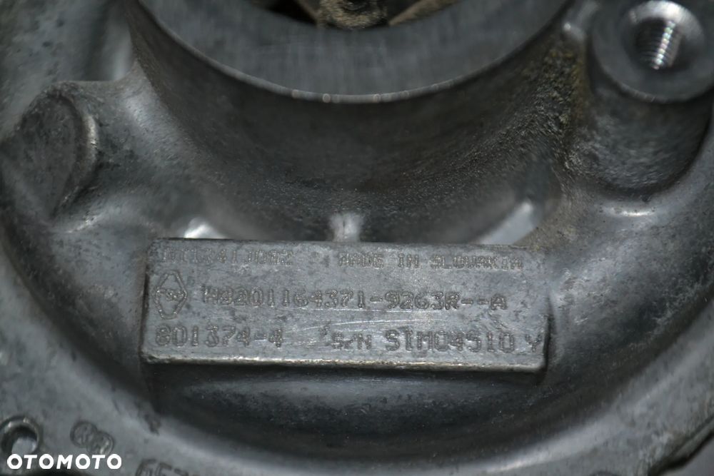 RENAULT NISSAN DACIA MERCEDES 1,5 DCI TURBOSPRĘŻARKA TURBO GARRETT 8201164371 801374-4 - 6
