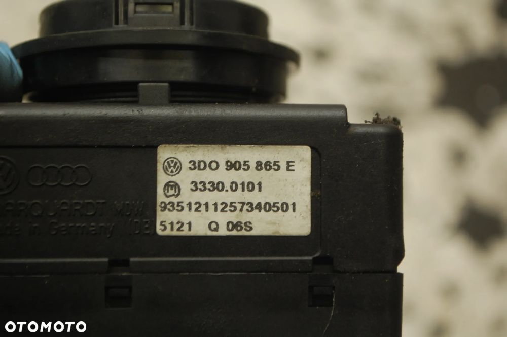 STACYJKA + KLUCZYK 3D0905865D VW TOUAREG I PORSCHE PHAETON 3D0905865E - 7
