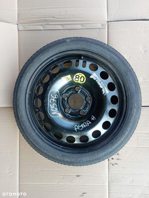 OPEL ASTRA H KOŁO DOJAZDOWE DOJAZDÓWKA 115/70 16" 5X110 ET41 13205892 - 1