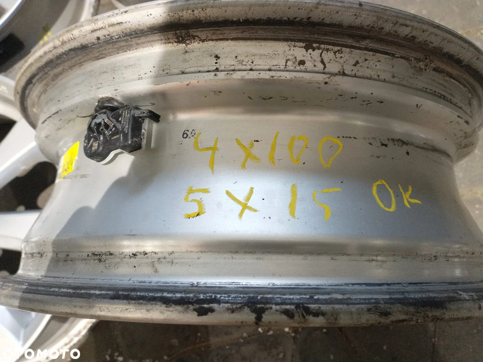 ALUFELGI MITSUBISHI 4x100 5Jx15 ET46 +CZUJNIKI - 2