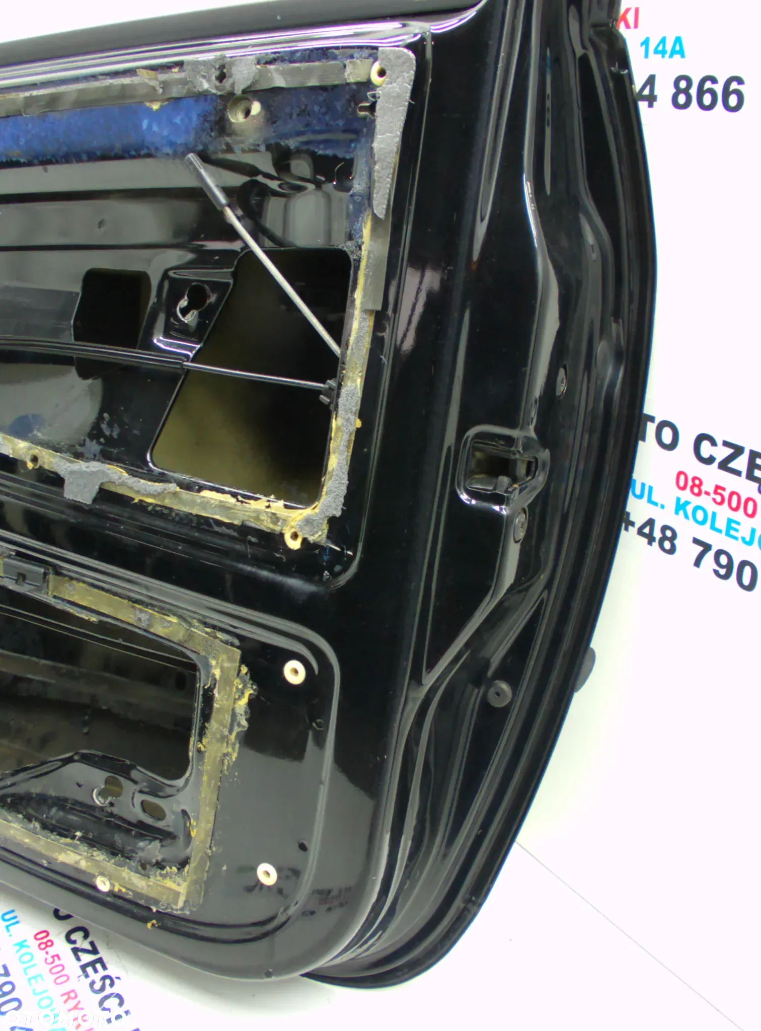 VW Lupo Drzwi prawe lewe  przód L041 3D czarne - 7