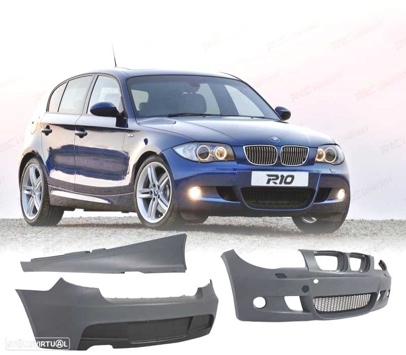 KIT CARROÇARIA BMW E87 LOOK M SEM PDC - 1