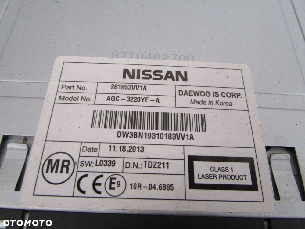 RADIO CD NISSAN NOTE II E12 14R - 4