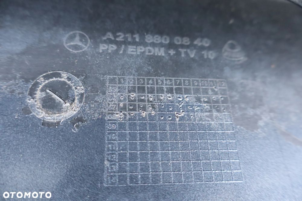 ZDERZAK PRZEDNI PRZÓD MERCEDES E-KLASA W211 LIFT A2118800840 2006-2009 - 16