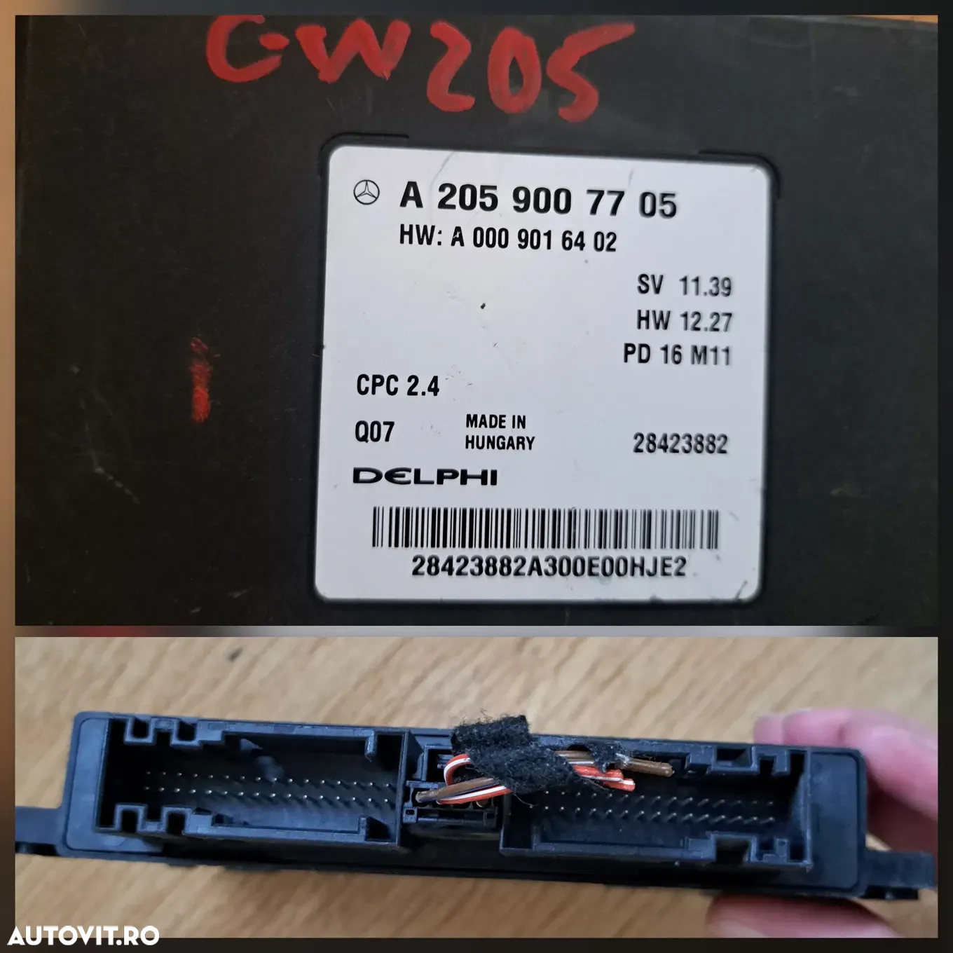 Calculator confort modul pilot automat SAM modul cutie de viteze delphi mercedes diesel w204 w205 s205 c205 w212 w222 GLC w253 x253 GLK x204 - 7
