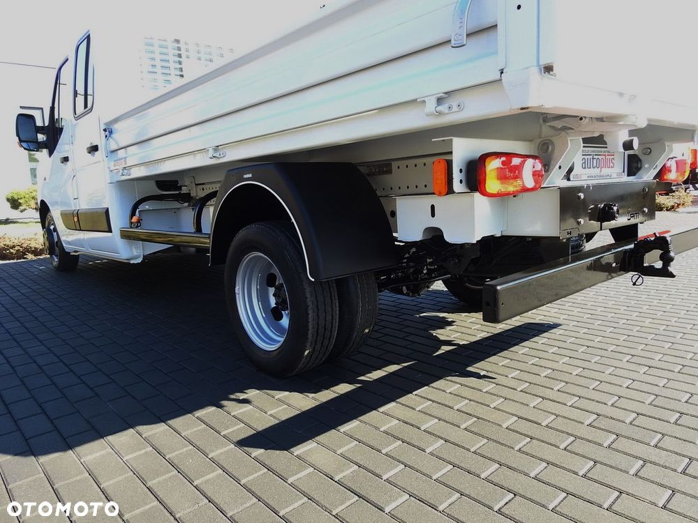 Renault MASTER WYWROTKA PODWÓJNA KABINA DOKA 6 MIEJSC TEMPOMAT KLIMATYZACJA LEDY BLIŹNIACZE KOŁA  130KM - 16