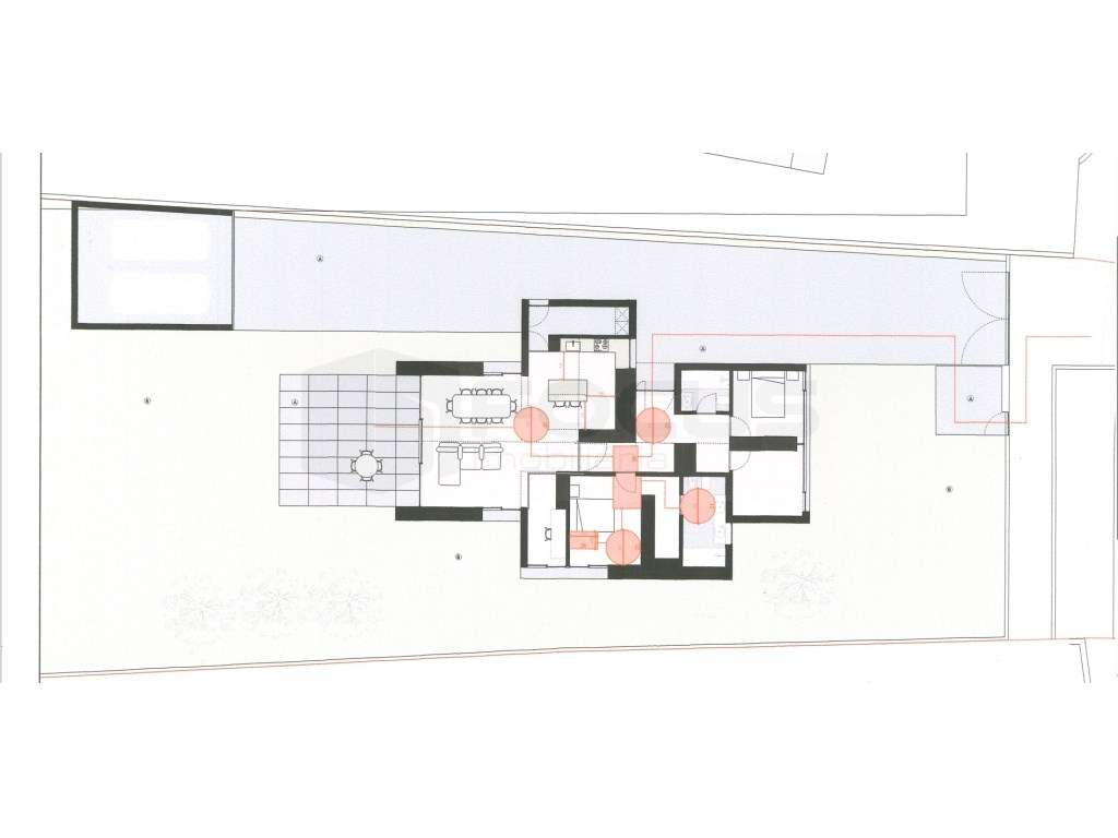 Terreno com projeto aprovado para venda -Póvoa do paço / Aveiro - Grande imagem: 3/4