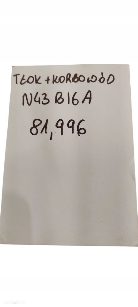 Bmw E81 E82 E87 E88 Tłok Korbowód N43B16A 81.996 - 6