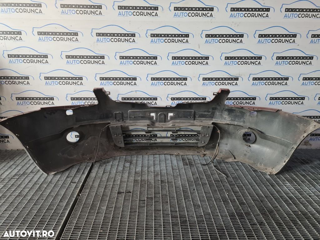Bara fata Nissan Qashqai 2007 - 2010 ROSU (1003) model cu spalatoare far - 6