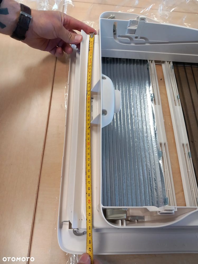 OKNO DACHOWE DOMETIC Z PODWÓJNĄ ROLETĄ 38X38 CM 48X48 CM - 14