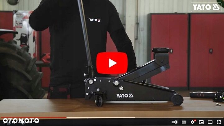 YATO PODNOŚNIK HYDRAULICZNY 3T DWUTŁOKOWY - SZYBKIE PODNOSZENIE YT-17214 - 9