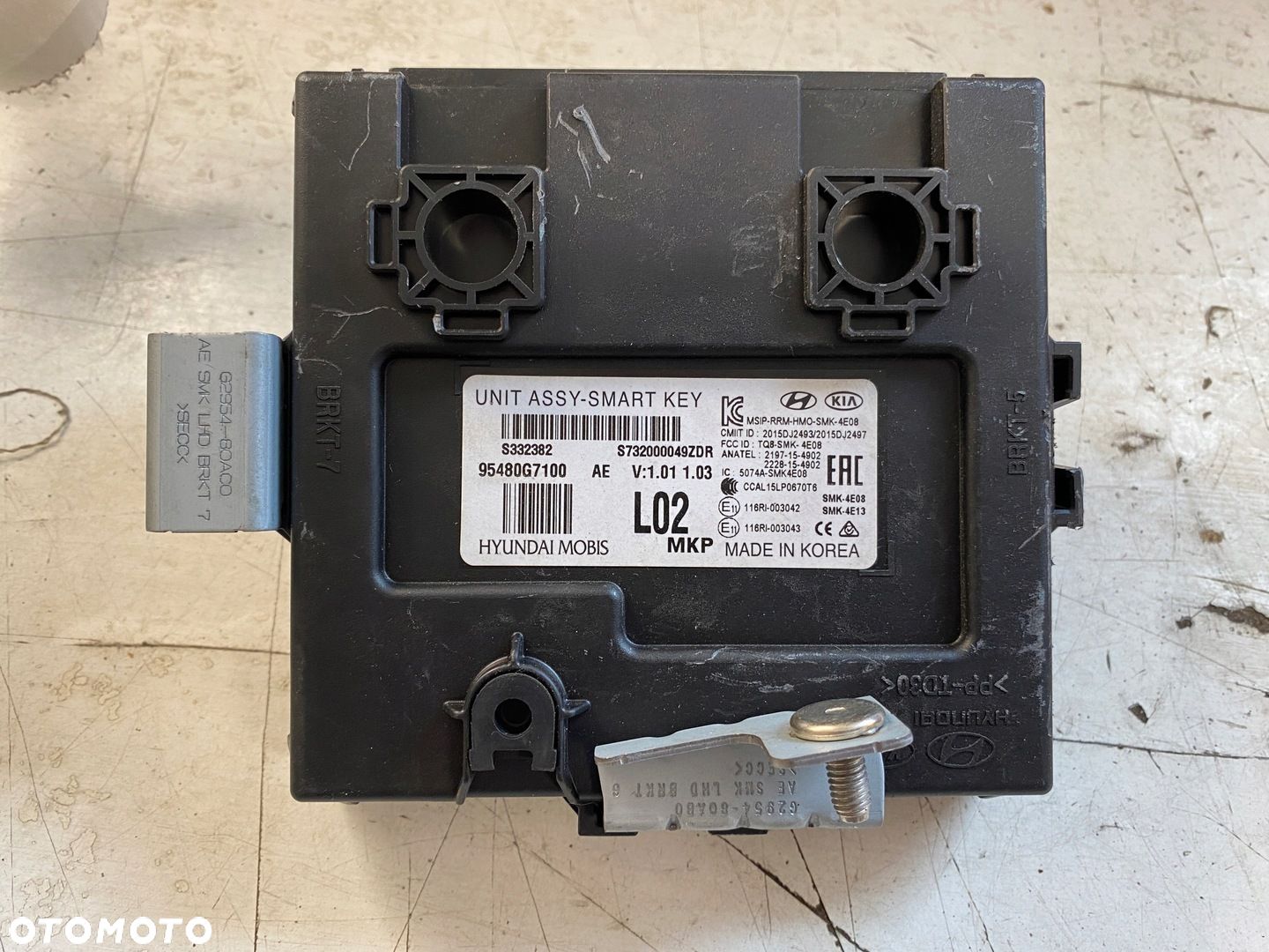 HYUNDAI IONIQ MODUŁ SMART KEY 95480-G7100 - 1