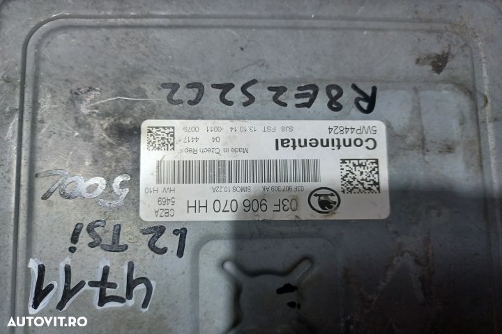 Calculator motor ECU 03F906070HH - 1.2 TSI 03F906070HH - 1.2 TSI Skod - 3