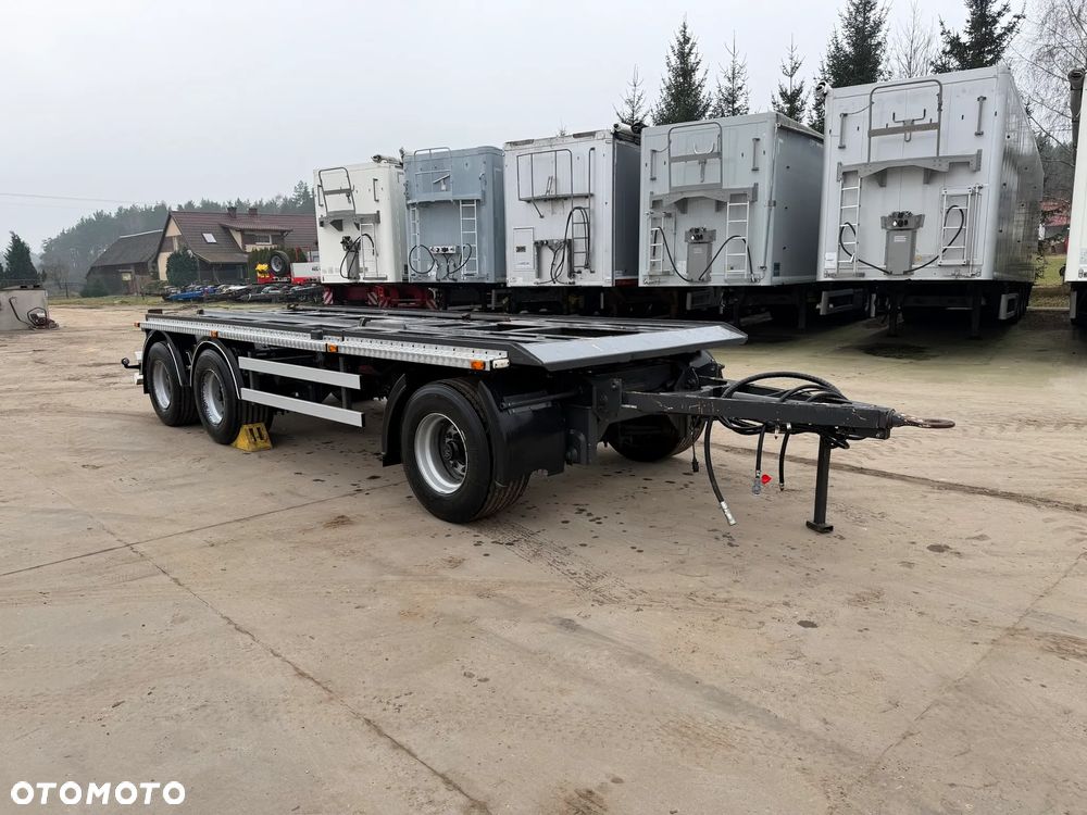 Zorzi Przyczepa Hakowiec Wywrotka do Przewozu Kontenerów 6,50 m - 7,00 m - 1