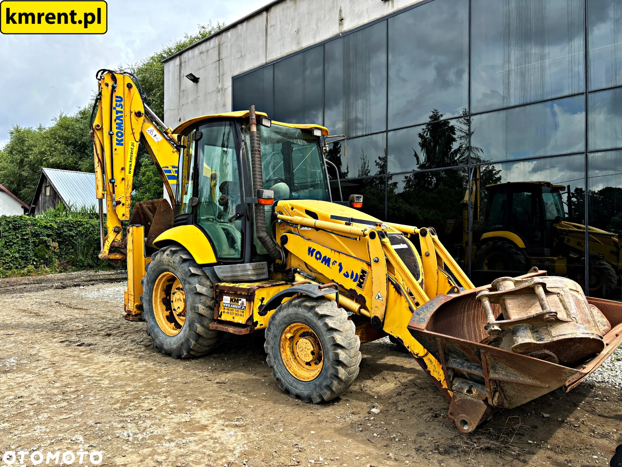 Komatsu WB 93R-5 KOPARKO-ŁADOWARKA 2005r. | JCB 3CX CAT 428 432 CASE 580 590 NEW HOLLAND 110 - 3