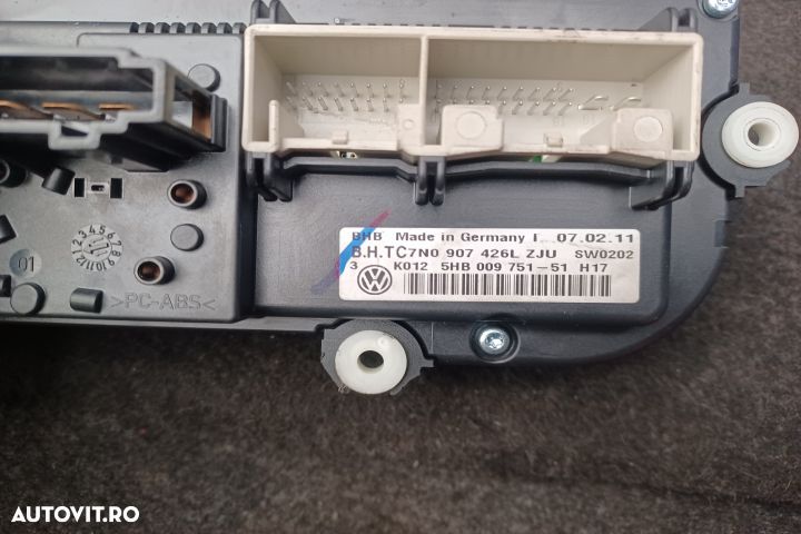 Comanda AC 7N0907426L 5HB009751 7N0907426L 5HB009751 Volkswagen VW Pa - 5