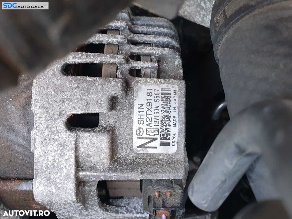 Alternator Mazda 6 III GJ 2.2 D 2012 - 2018 Cod SH1N A2TX9181 [C9603] - 2