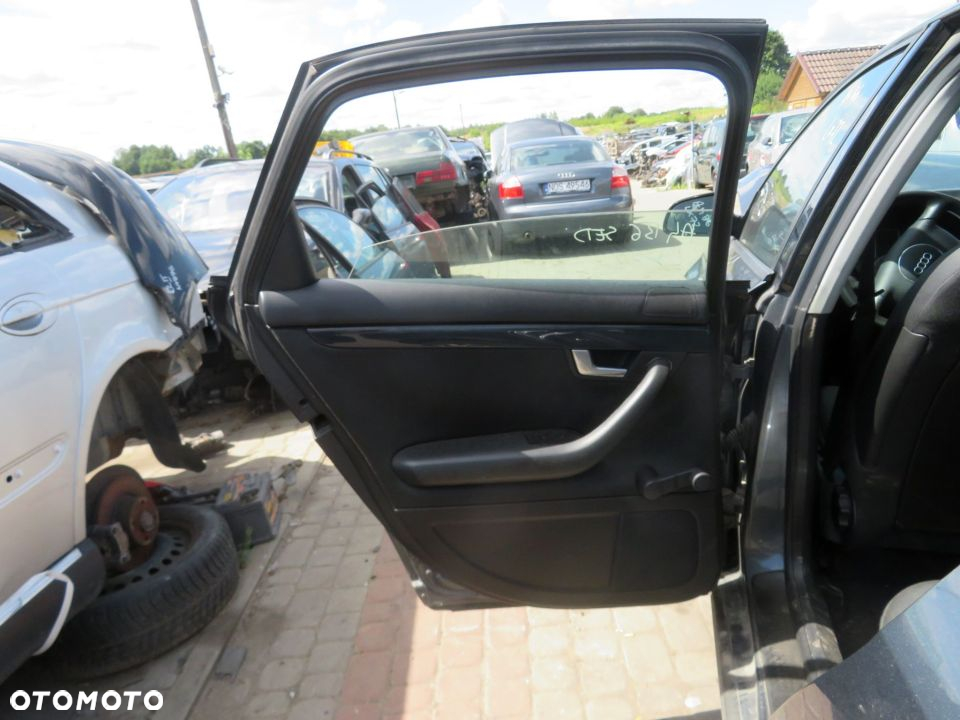 DRZWI TYLNE LEWE A4 B6 SEDAN LX7Z  SZARY AUDI 2000-2006 - 5